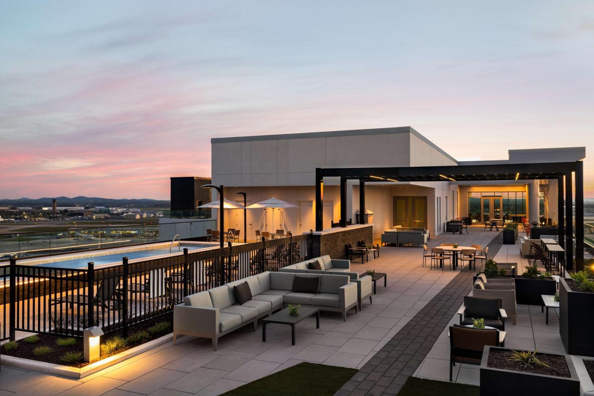 Hilton Bna Nashville Airport Terminal Eksteriør billede
